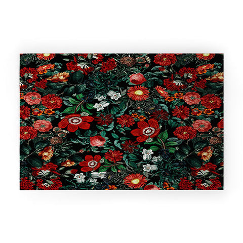 Burcu Korkmazyurek NIGHT GARDEN XXVI Welcome Mat