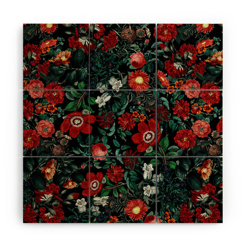 Burcu Korkmazyurek NIGHT GARDEN XXVI Wood Wall Mural