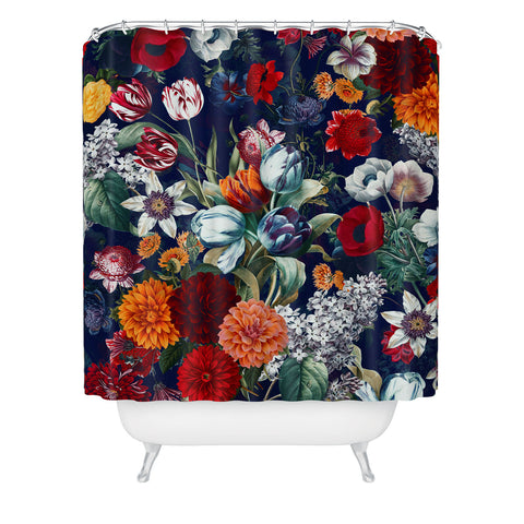 Burcu Korkmazyurek Night Garden XXXV Shower Curtain