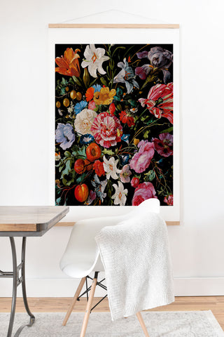Burcu Korkmazyurek Night Garden XXXVI Art Print And Hanger