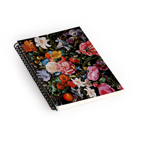 Burcu Korkmazyurek Night Garden XXXVI Spiral Notebook