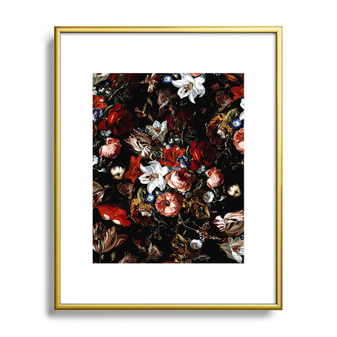 Burcu Korkmazyurek Night Garden XXXVIII Metal Framed Art Print