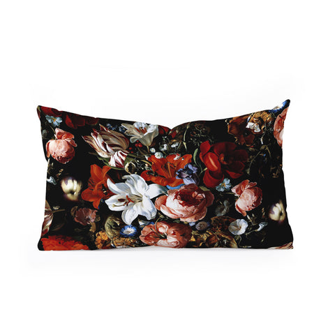 Burcu Korkmazyurek Night Garden XXXVIII Oblong Throw Pillow