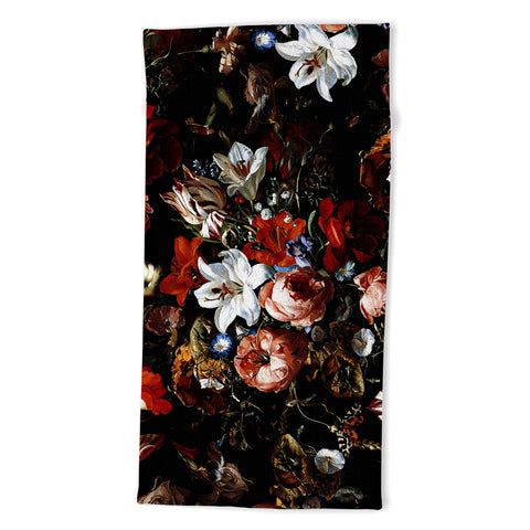 Burcu Korkmazyurek Night Garden XXXVIII Beach Towel