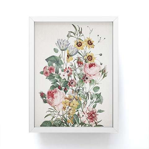 Burcu Korkmazyurek Romantic Garden Framed Mini Art Print