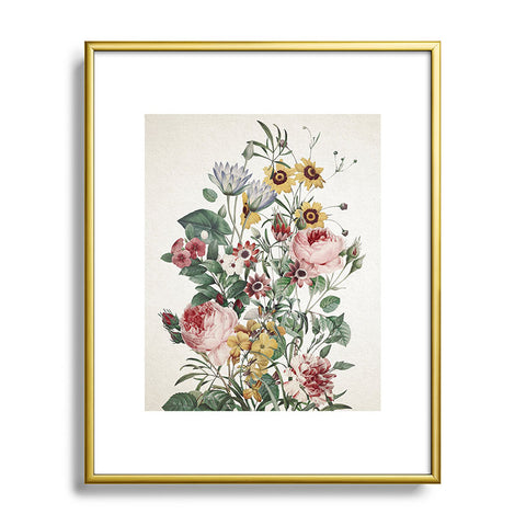 Burcu Korkmazyurek Romantic Garden Metal Framed Art Print
