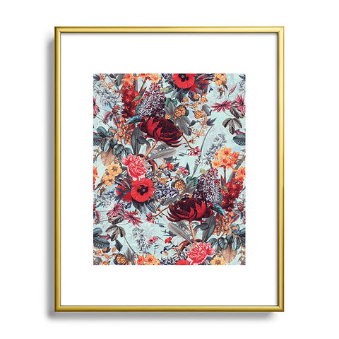 Burcu Korkmazyurek Romantic Garden VI Metal Framed Art Print