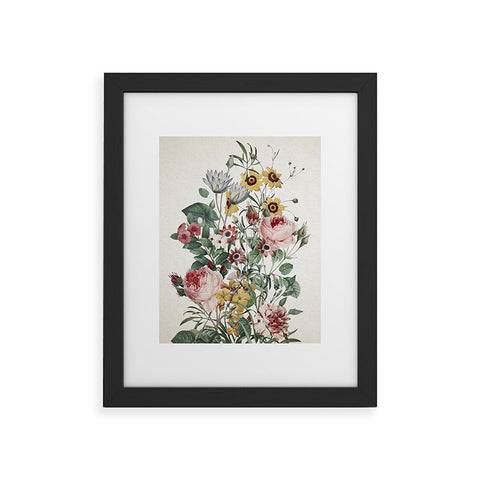 Burcu Korkmazyurek Romantic Garden Framed Art Print