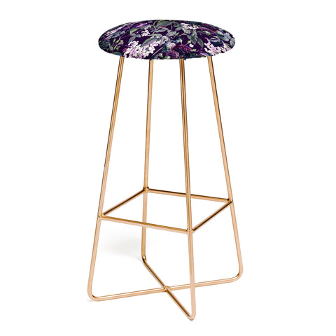 Burcu Korkmazyurek Rose Garden Night II Bar Stool