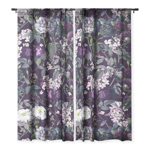 Burcu Korkmazyurek Rose Garden Night II Sheer Non Repeat