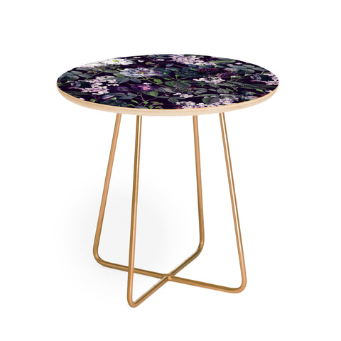 Burcu Korkmazyurek Rose Garden Night II Round Side Table