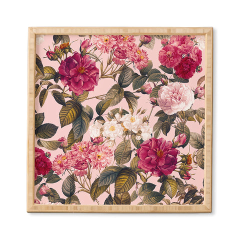 Burcu Korkmazyurek Rose Garden V Framed Wall Art
