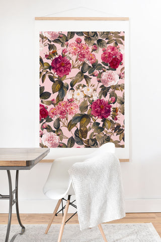 Burcu Korkmazyurek Rose Garden V Art Print And Hanger