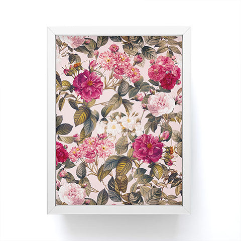 Burcu Korkmazyurek Rose Garden V Framed Mini Art Print
