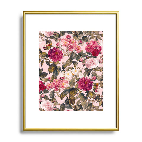 Burcu Korkmazyurek Rose Garden V Metal Framed Art Print