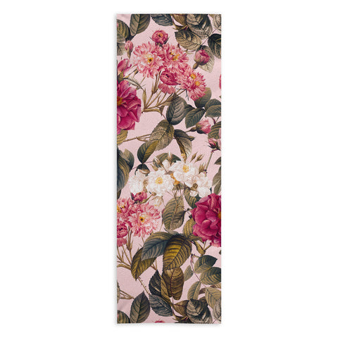 Burcu Korkmazyurek Rose Garden V Yoga Towel