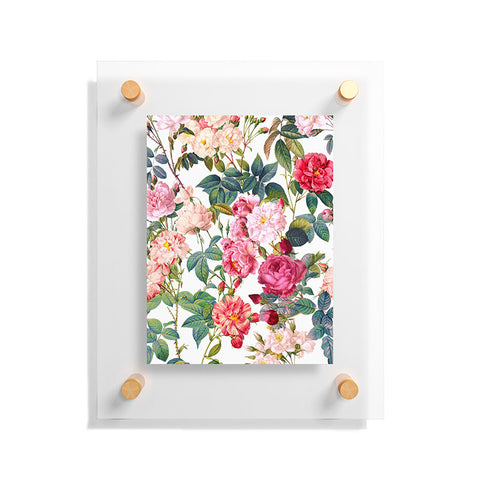 Burcu Korkmazyurek Rose Garden VII Floating Acrylic Print