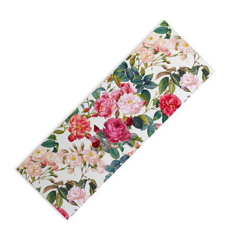 Burcu Korkmazyurek Rose Garden VII Yoga Mat