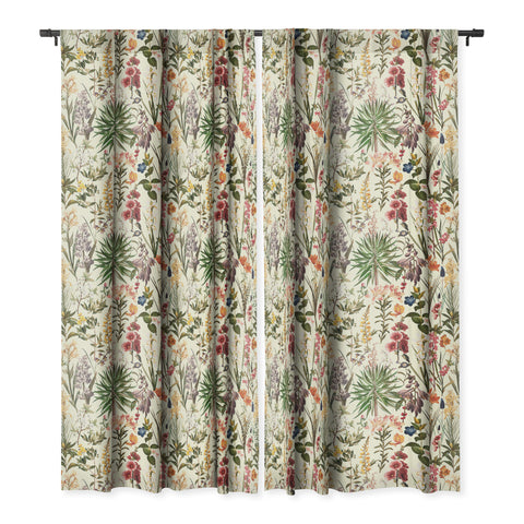 Burcu Korkmazyurek Secret Garden XIX Blackout Window Curtain