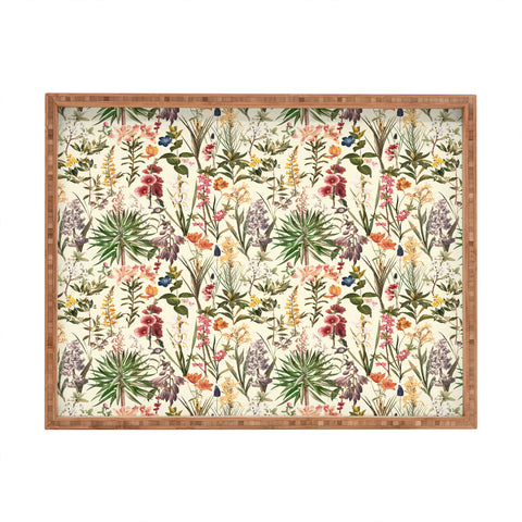 Burcu Korkmazyurek Secret Garden XIX Rectangular Tray