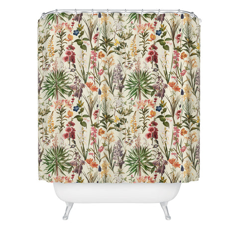 Burcu Korkmazyurek Secret Garden XIX Shower Curtain