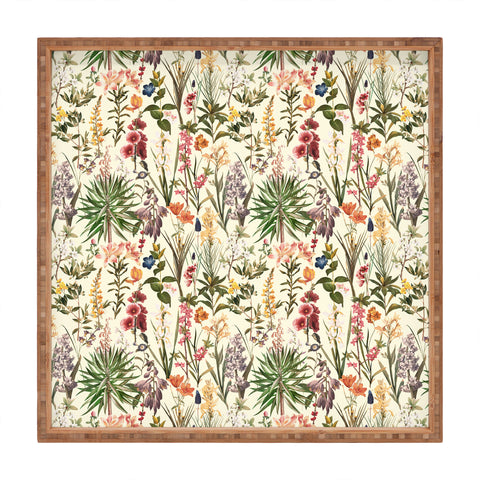 Burcu Korkmazyurek Secret Garden XIX Square Tray