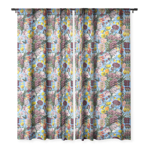 Burcu Korkmazyurek Sky Garden Sheer Window Curtain