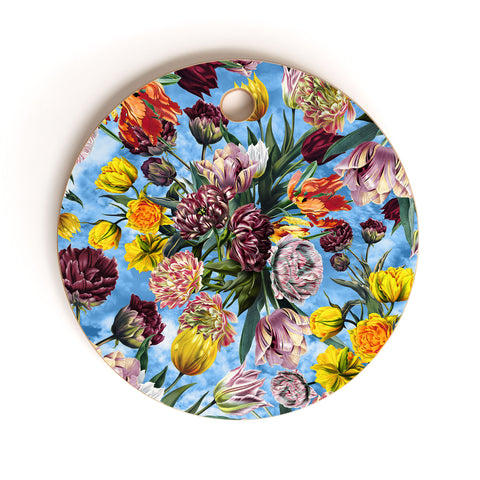 Burcu Korkmazyurek Sky Garden Cutting Board Round