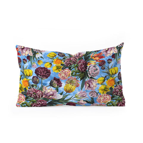 Burcu Korkmazyurek Sky Garden Oblong Throw Pillow
