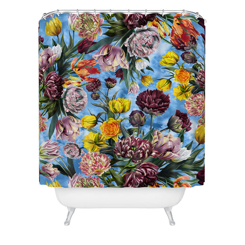 Burcu Korkmazyurek Sky Garden Shower Curtain