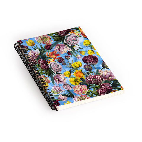 Burcu Korkmazyurek Sky Garden Spiral Notebook