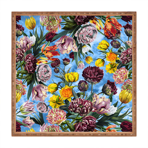 Burcu Korkmazyurek Sky Garden Square Tray