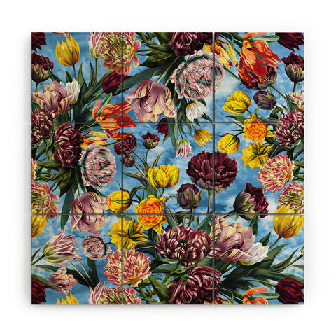 Burcu Korkmazyurek Sky Garden Wood Wall Mural