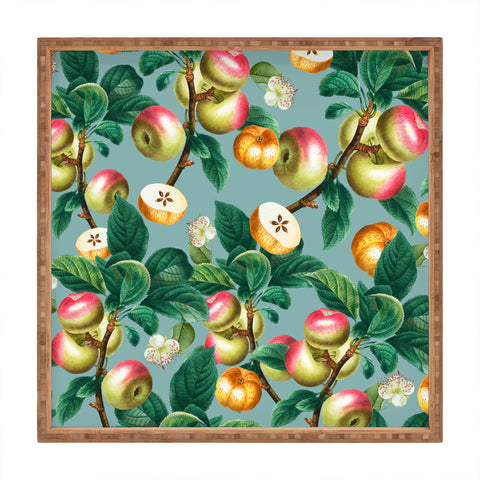 Burcu Korkmazyurek Spring Summer 2022 Fruits Square Tray