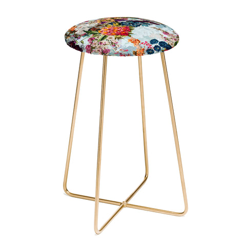 Burcu Korkmazyurek Summer Botanical Garden VIII Counter Stool
