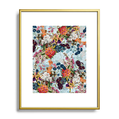 Burcu Korkmazyurek Summer Botanical Garden VIII Metal Framed Art Print