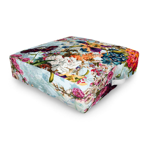 Burcu Korkmazyurek Summer Botanical Garden VIII Outdoor Floor Cushion