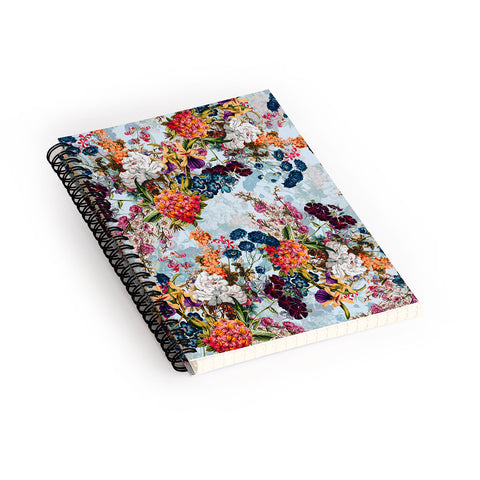 Burcu Korkmazyurek Summer Botanical Garden VIII Spiral Notebook