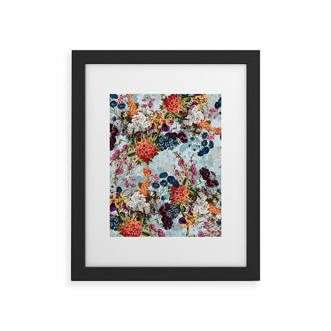 Burcu Korkmazyurek Summer Botanical Garden VIII Framed Art Print