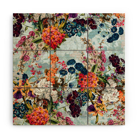 Burcu Korkmazyurek Summer Botanical Garden VIII Wood Wall Mural