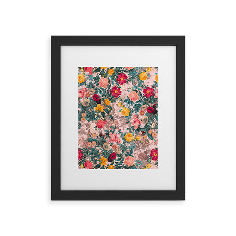 Burcu Korkmazyurek Summer Botanical Garden XI Framed Art Print