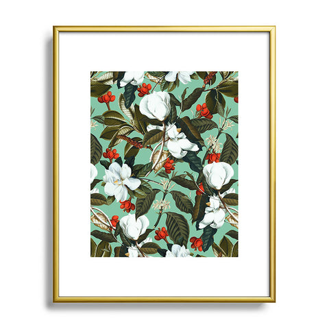 Burcu Korkmazyurek Summer Garden VI Metal Framed Art Print