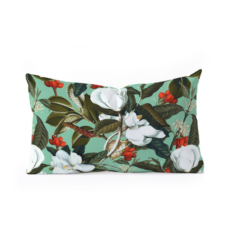 Burcu Korkmazyurek Summer Garden VI Oblong Throw Pillow
