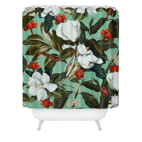 Burcu Korkmazyurek Summer Garden VI Shower Curtain