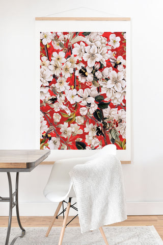 Burcu Korkmazyurek Summer Garden XI Art Print And Hanger