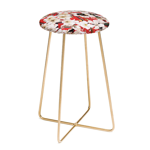 Burcu Korkmazyurek Summer Garden XI Counter Stool