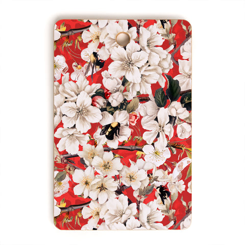 Burcu Korkmazyurek Summer Garden XI Cutting Board Rectangle