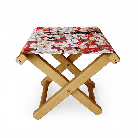 Burcu Korkmazyurek Summer Garden XI Folding Stool