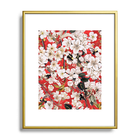 Burcu Korkmazyurek Summer Garden XI Metal Framed Art Print