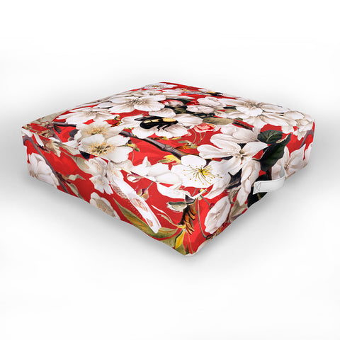 Burcu Korkmazyurek Summer Garden XI Outdoor Floor Cushion